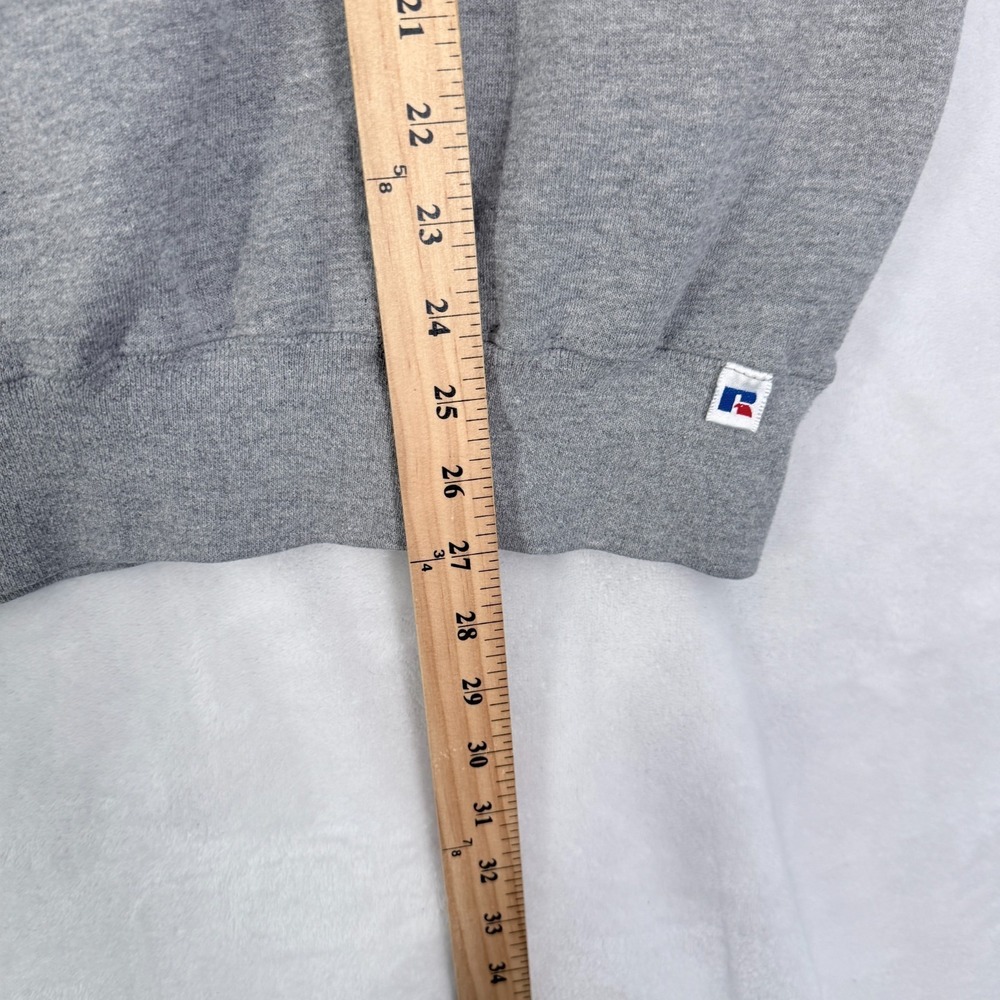 Vintage Russel Sweatshirt Mens XL Gray North Carolina State Fleece Pullover - Picture 6 of 8